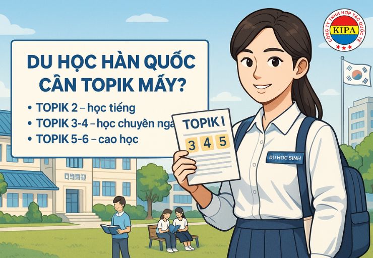 Du học Hàn Quốc cần TOPIK mấy?